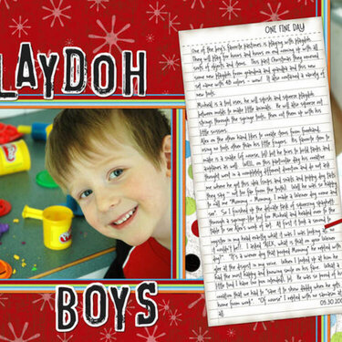 PLAYDOH BOYS