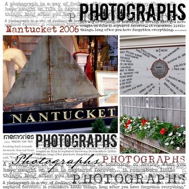 Nantucket {Photographs}