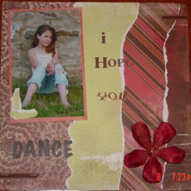 I hope you dance