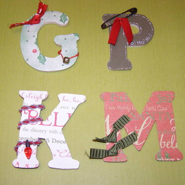 Christmas  letters