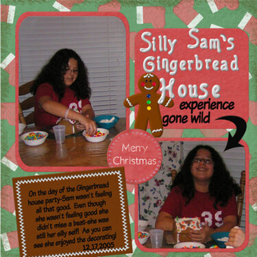 Silly Sam&#039;s Gingerbread House