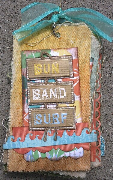 Sun, Sand, Surf canvas mini *Back Porch Memories*