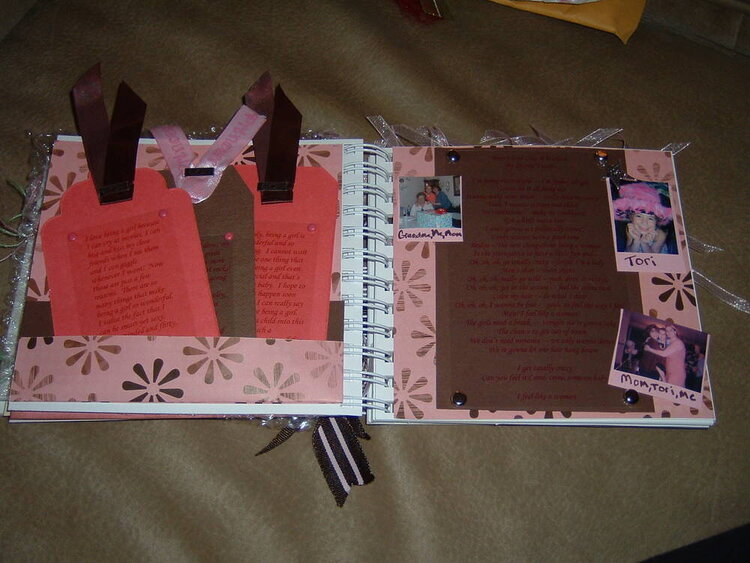 I love being a girl - Circle Journal