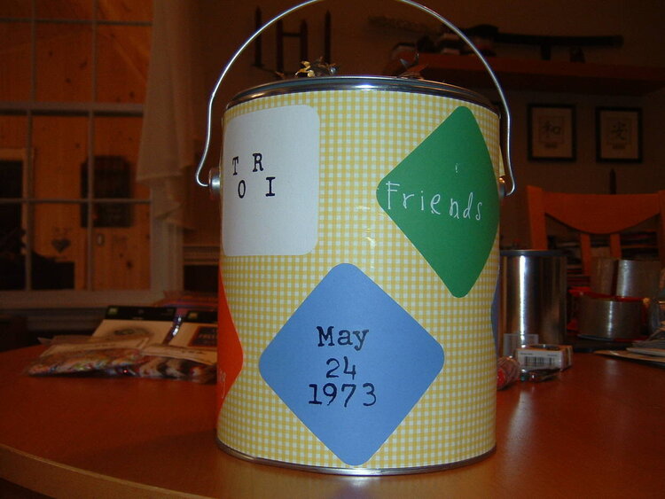 My paint can from beth - side