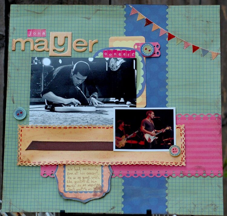 John Mayer Concert {My Little Shoebox}