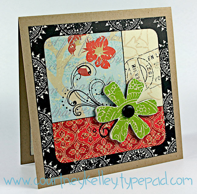 Flower &amp; Flourish Card