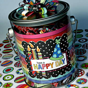 Have a Happy Day Paint Can