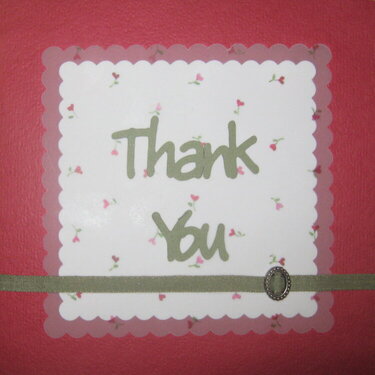 Thank You Card