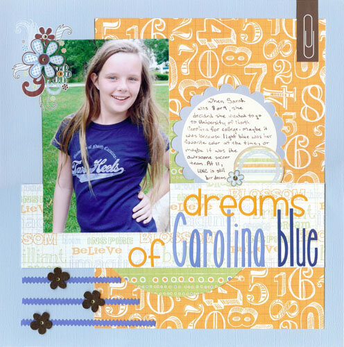 dreams of Carolina blue