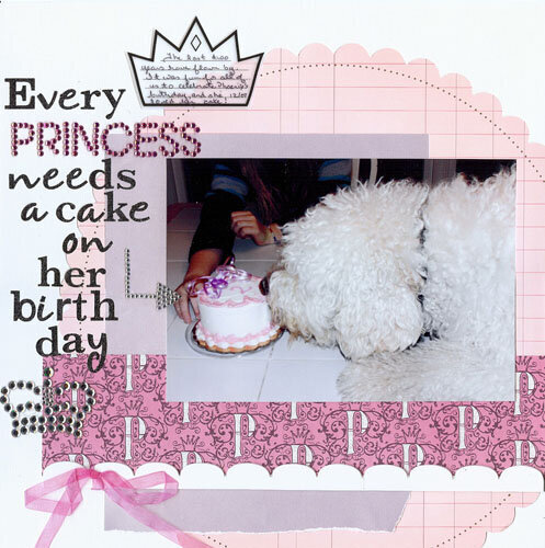 Every princess needs a cake on her birthday