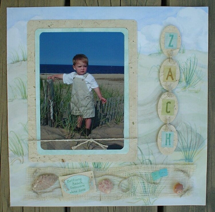 Zach at the Beach
