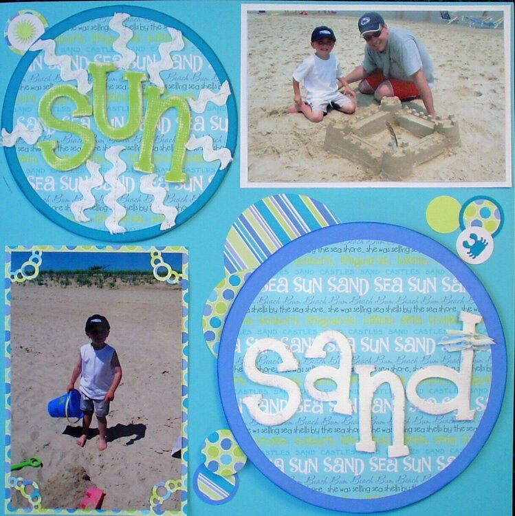 Sun, Sand, Sea - left side