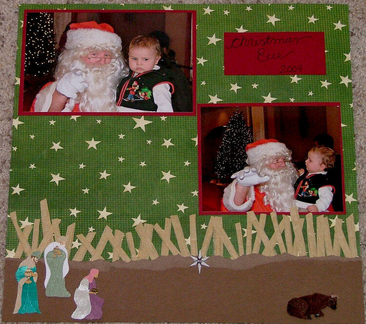 Christmas Eve, 2004 - left side