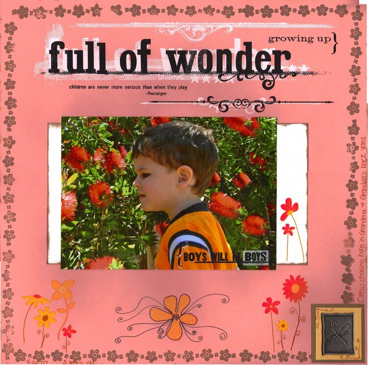 full of wonder