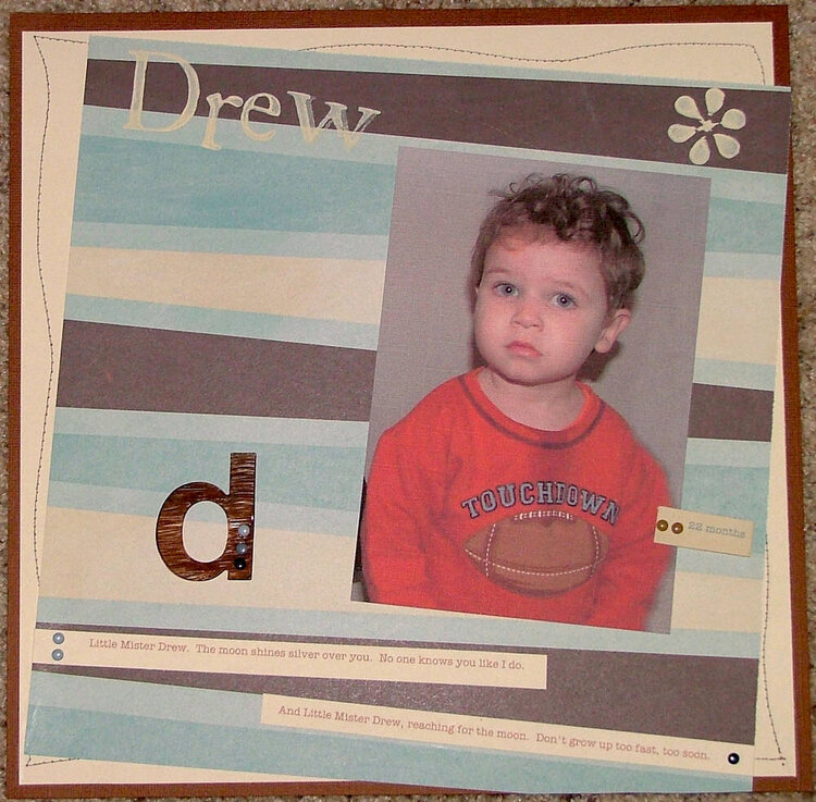 Little Mister Drew - Right Side of LO
