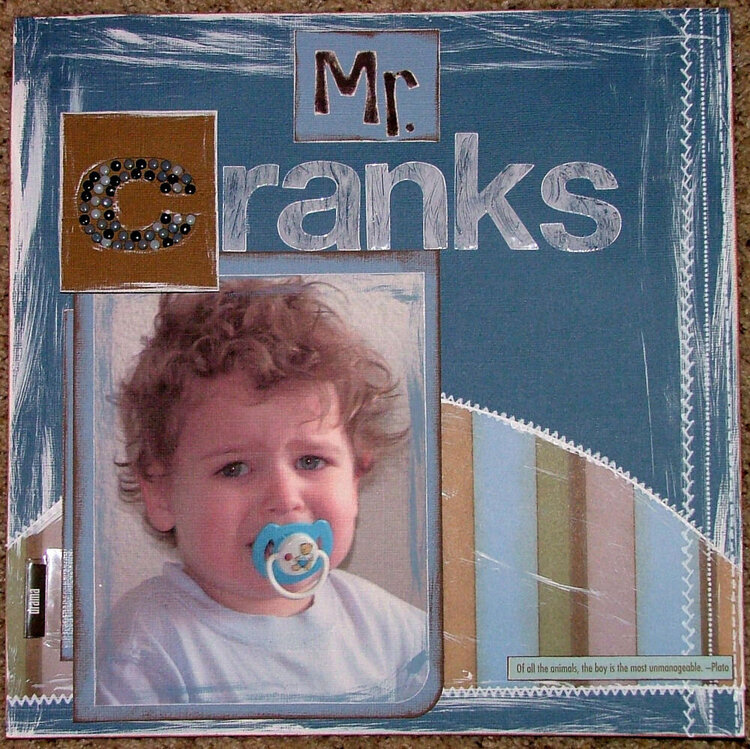 Mr. Cranks