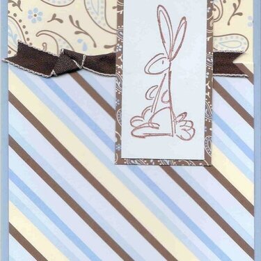 Easter Card (Making Memories Cosmo Line)