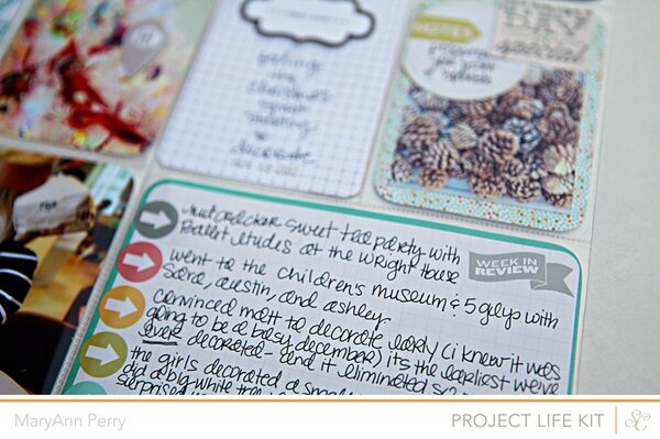 Project Life Week 46 {Studio Calico January Kit}