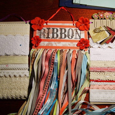 PROGRESS: Ribbon and Trim Organization