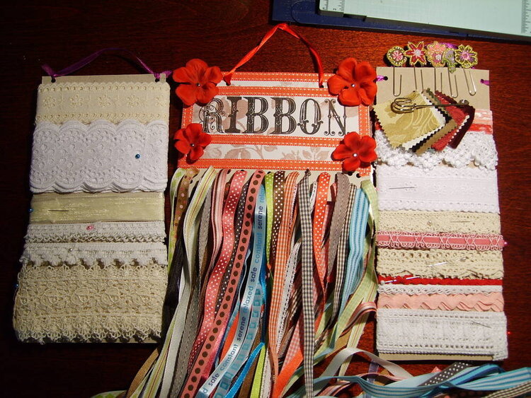 PROGRESS: Ribbon and Trim Organization