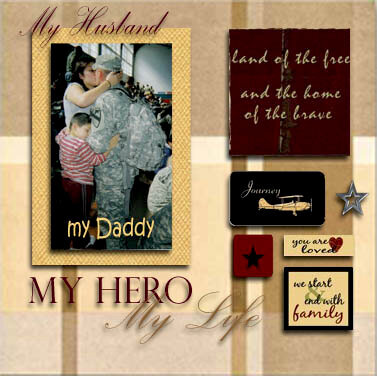 MY HUSBAND, MY DADDY, MY HERO, MY LIFE