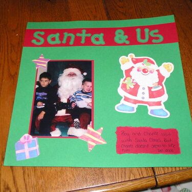 Santa and Us!