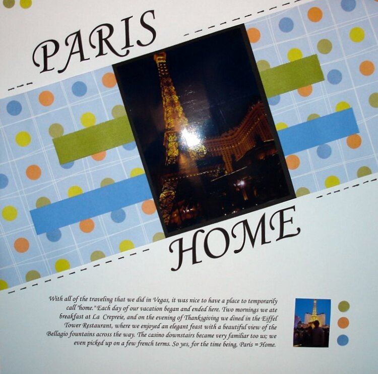 Paris = Home