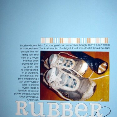 rubber soles