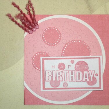 Happy Birthday Card - Front
