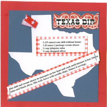 Recipe page - Texas Dip