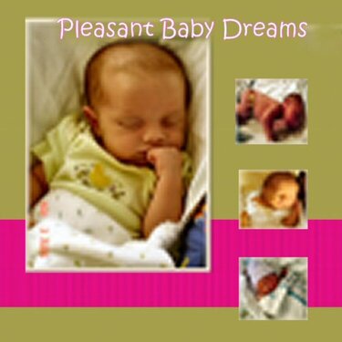 Pleasant baby dreams