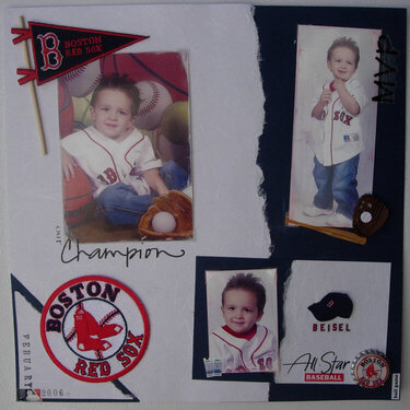 Little Red Sox Fan