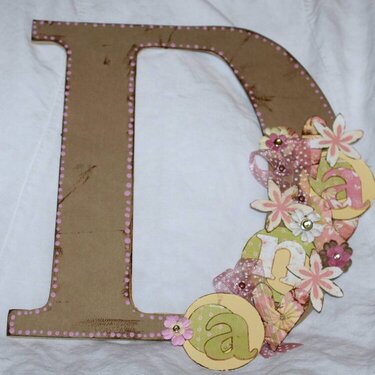 Altered letter D-Dana