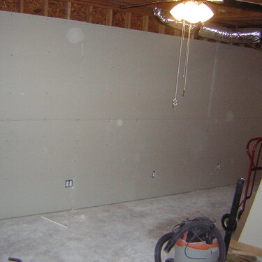 Drywall done!