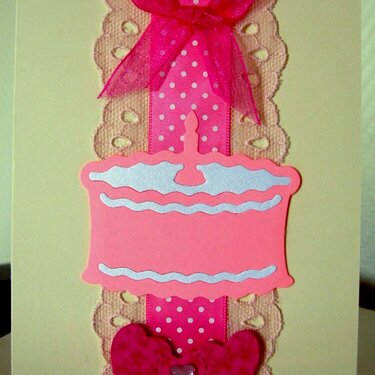 baby girl card