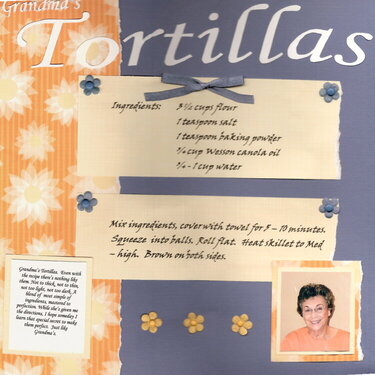 Grandma&#039;s Tortillas