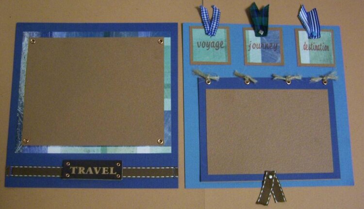 6x6 Hidden Journaling Swap -  Travel