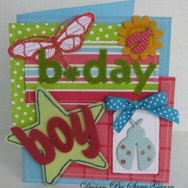 B-day Boy Card