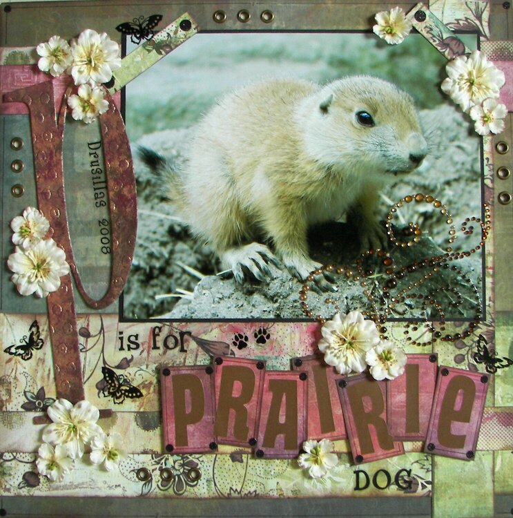 P is for Prairie Dog