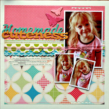 Homemade Cuteness **NEW October Afternoon and American Crafts**