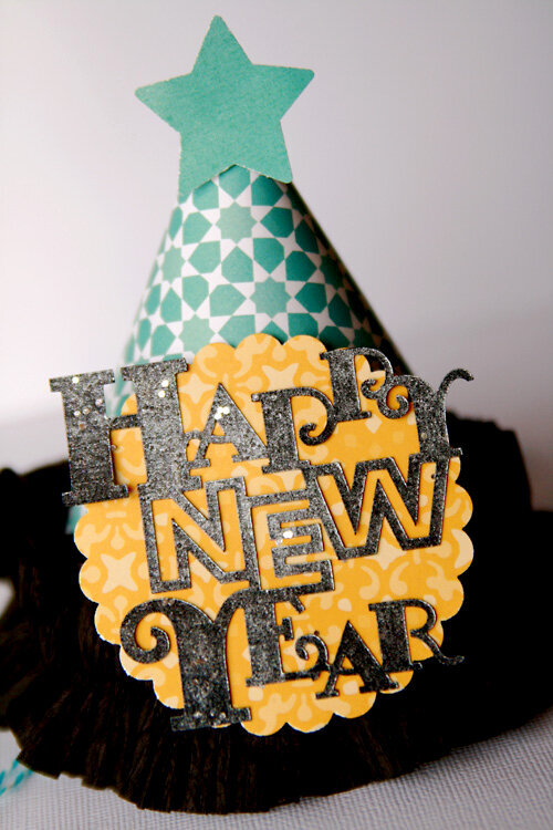 Happy New Year!!  **Studio Calico** party hats