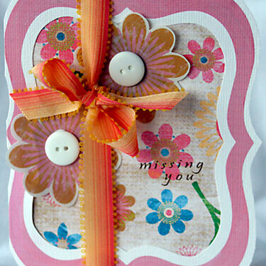 Missing You Card