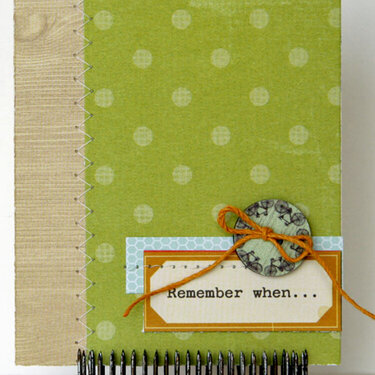 Remember When card  **Studio Calico 35MM kit**