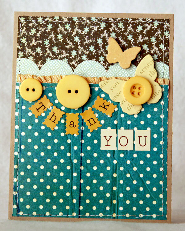 Thank you Card **Studio Calico Field Guide kit**