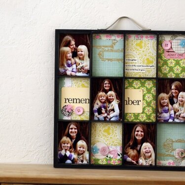 Remember the Moments Tray  **Studio Calico**