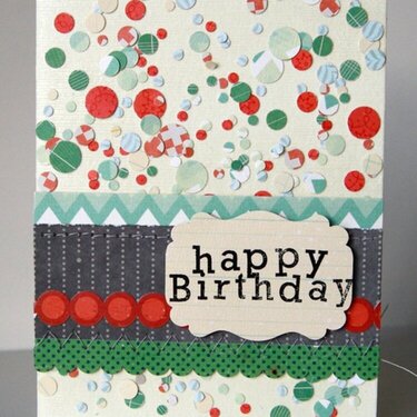 Happy Birthday Card **Studio Calico Story Hour kit