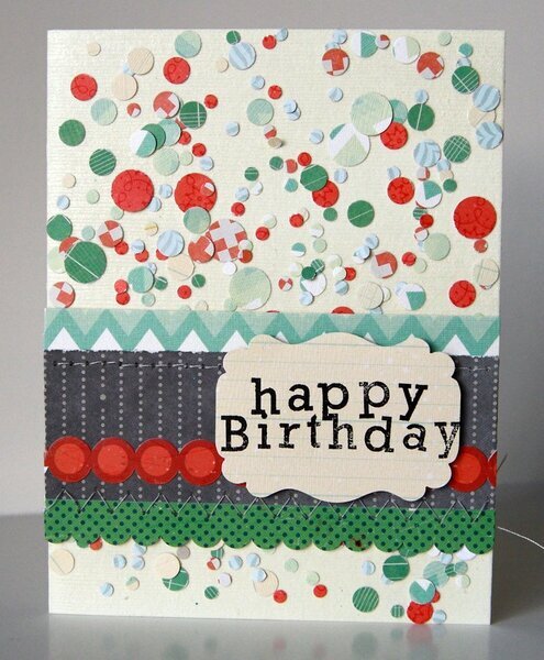 Happy Birthday Card **Studio Calico Story Hour kit