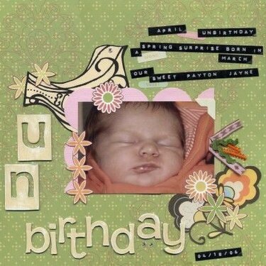 April Unbirthday *poppy ink kit*