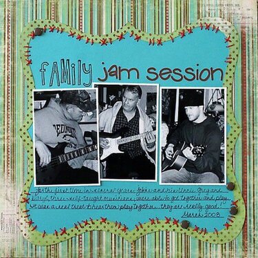 Family Jam Session *Pink Paislee*