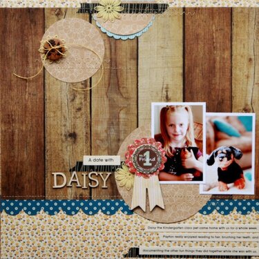 a date with Daisy  *Studio Calico County Fair kit*